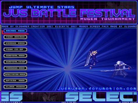 mugen 1.1 screenpack|JUS BATTLE MUGEN 1.1 HD 720P Version .